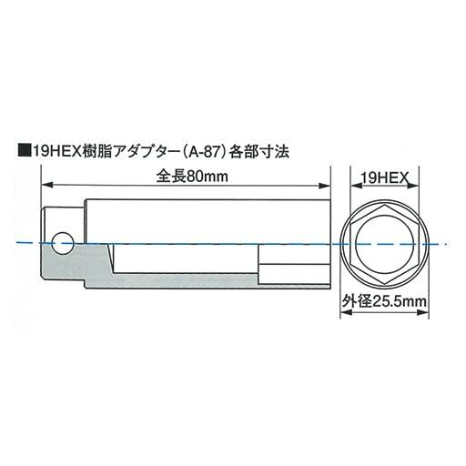 Project Kics Plastic Adapter for Aluminum Shell M12