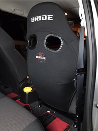 Bride K17 Black Seatback Protector for Zeta IV, Zieg IV, Stradia III, & Gias III