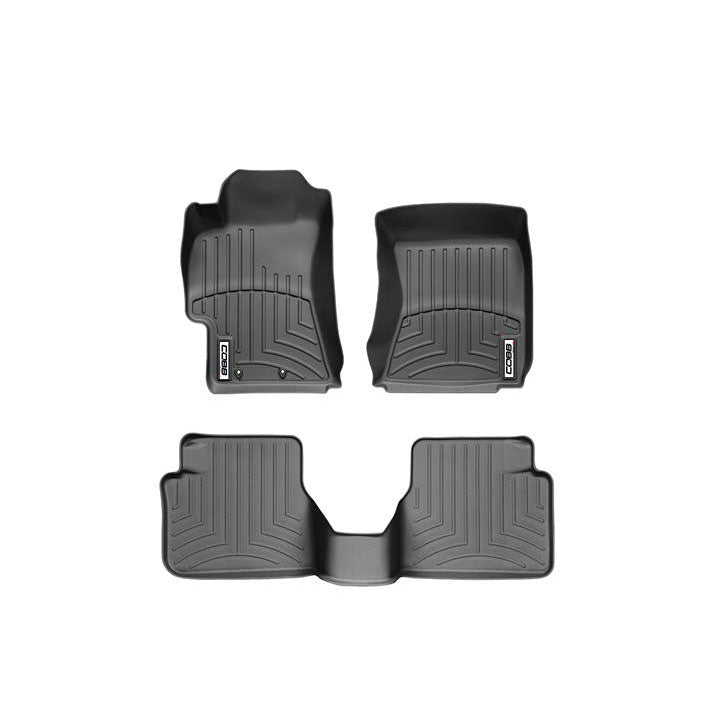 COBB 08-14 Subaru WRX / 08-14 STI / 09-12 2.5GT Front and Rear FloorLiner by WeatherTech - Black (WT44166-1-2)