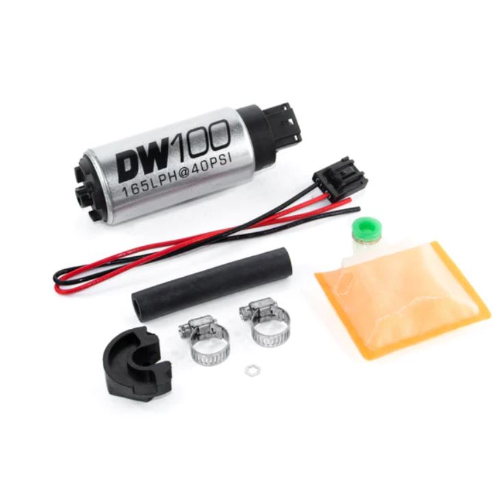 DeatschWerks 165 LPH In-Tank Fuel Pump w/ 89-94 Nissan 240sx Install Kit (9-101-0766)