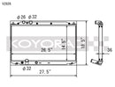 Koyo 06-11 Honda Civic Si 2.0L Coupe/Sedan (MT) Radiator