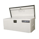 Lund Universal Steel Job Site Box/Chest - White | 88048 Scratch & Dent