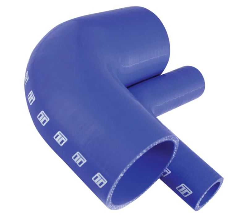 Turbosmart 90 Elbow 2.50 - Blue Silicone Hose