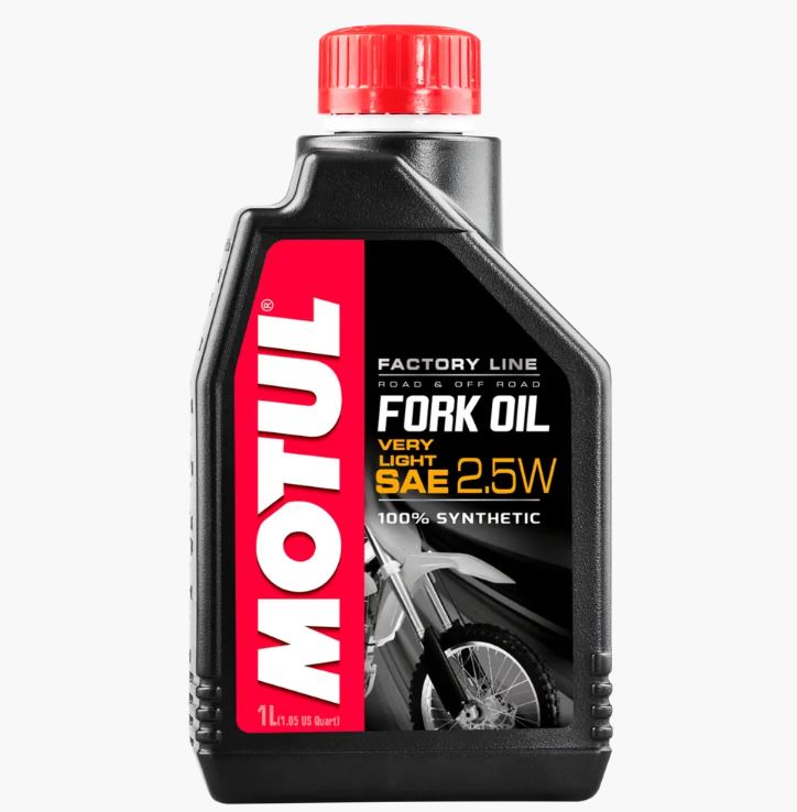 Motul 1L Suspension FORK OIL Factory Line VERY LIGHT 2.5W - Synthetic Ester (105962)