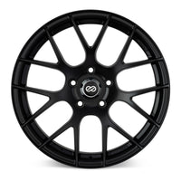 Enkei Raijin 18x8.5 38mm Offset 5x120 Bolt Pattern 72.6 Bore Diameter Matte Black Wheel