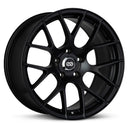 Enkei Raijin 18x9.5 35mm Offset 5x120 Patrón de pernos 72.6 Diámetro de orificio Rueda negra mate