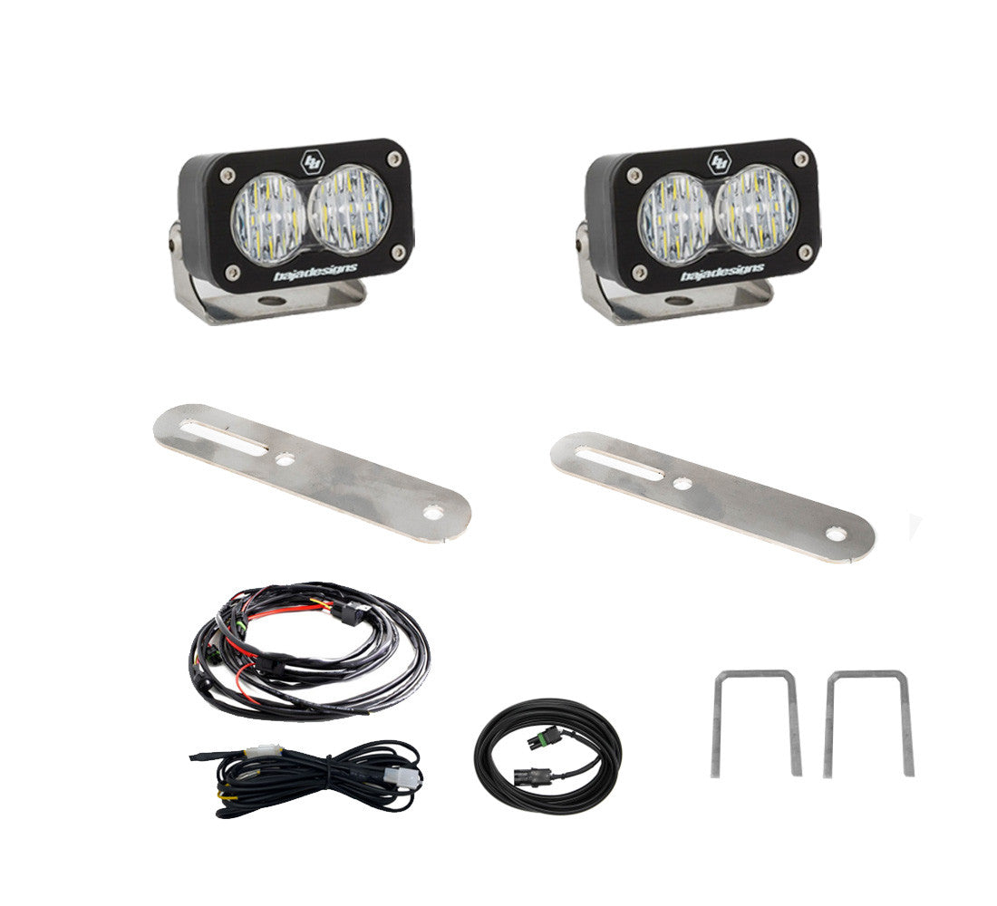 Baja Designs 2022+ Toyota Tundra S2 Sport Kit de montaje de luz de pilar A (448082)