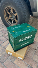 Caja Contenedor Plegable Rays Oliver Verde 23S 20L