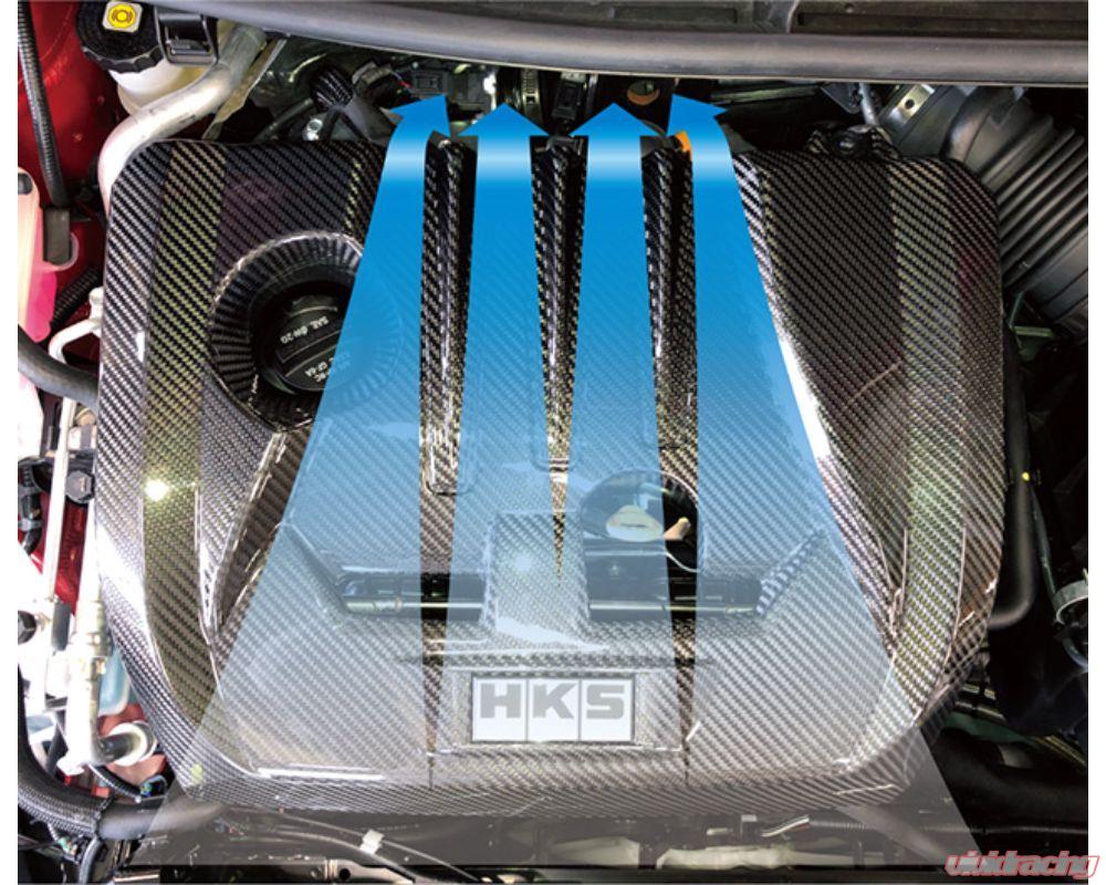 HKS Dry Carbon Engine Cover 23+ GR Corolla and 20+ GR Yaris (70026-AT006)