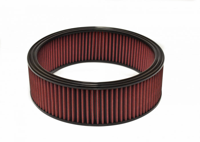 Injen Performance Air Filter 14in Round x 4in Tall - 1in Pleats (X-1091-BR)