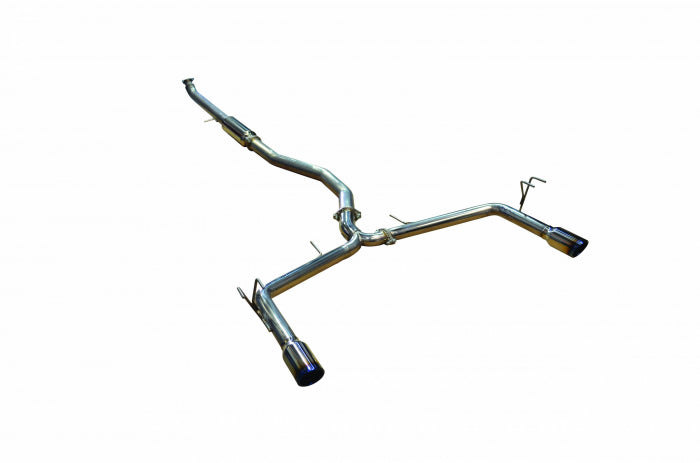 Injen 16-21 Honda Civic 1.5L Turbo 4Cyl (Sedan) 63mm SS Cat-Back Exhaust w/ Dual Burnt Titanium Tips (SES1572TT)