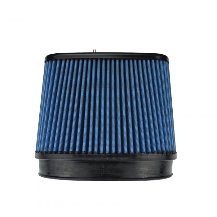 Injen NanoWeb Dry Air Filter 6.70x4.54 Oval neck/ 7.69 x 5.68 Base/ 7.25 Tall w/Barb Fit - 70 Pleat (X-1083-BB)