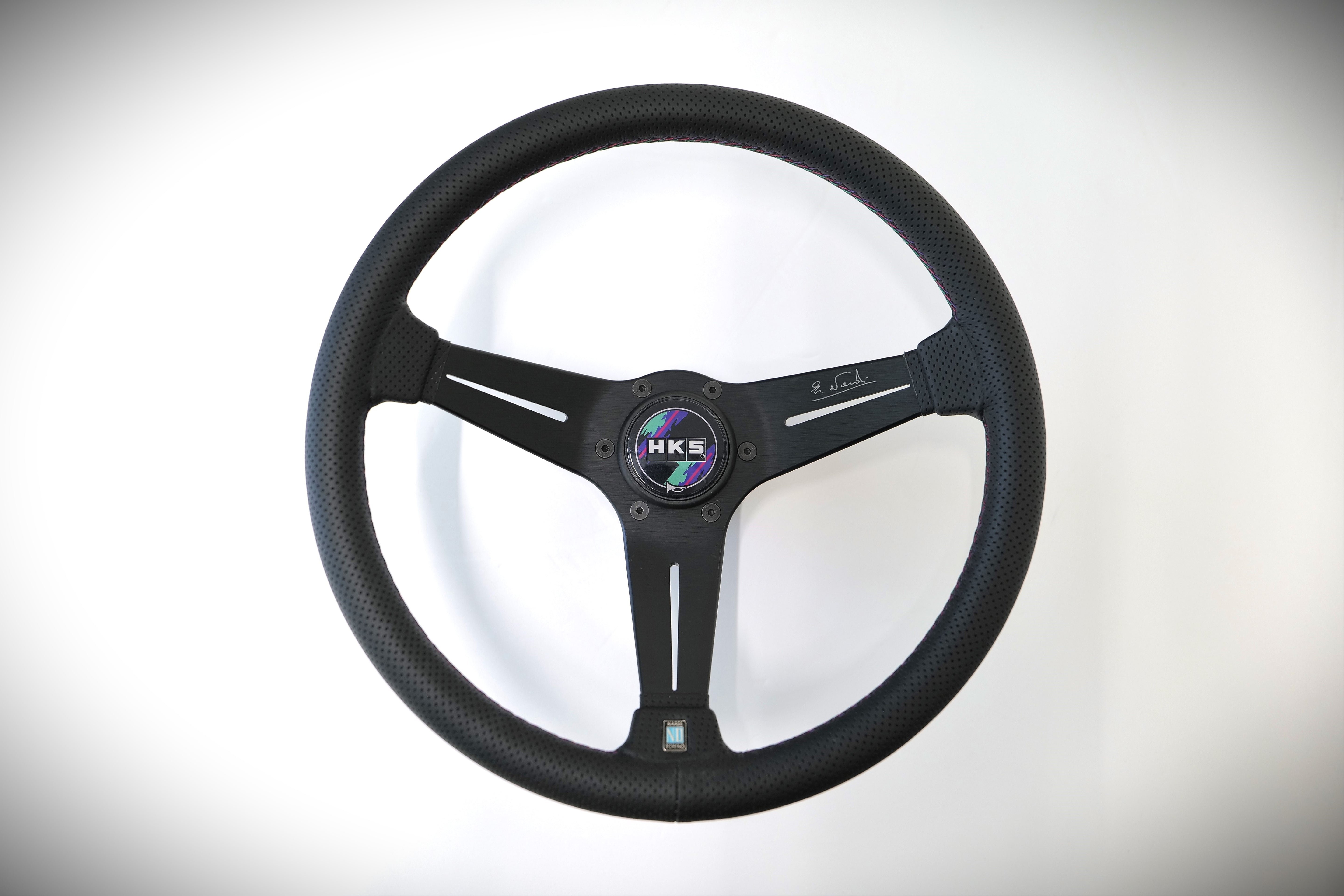 HKS x NARDI 340mm Deep Corn Steering Wheel | Limited Edition