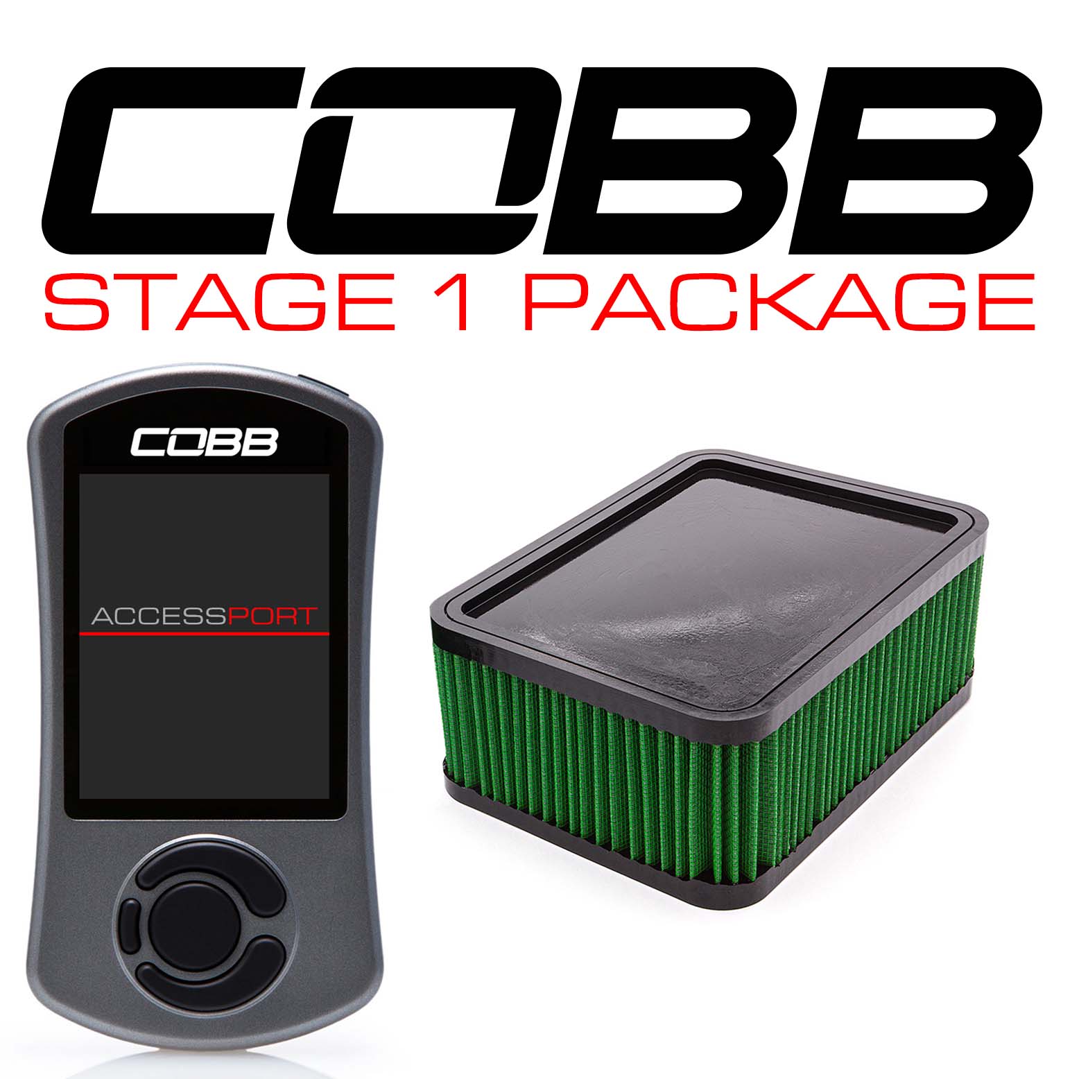 Cobb 17-18 Porsche Macan Base Stage 1 Power Package (POR0090210)