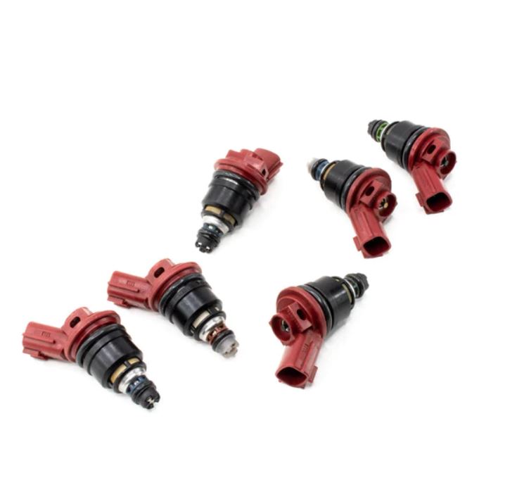 DeatschWerks 90-96 Nissan 300zx 270cc Side Feed Injectors (01J-00-0270-6)