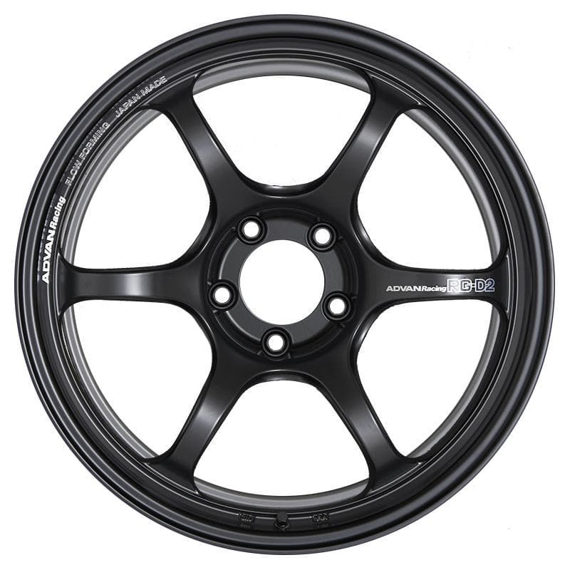 Rueda Advan RG-D2 18x10.5" +24 5x120 negra semibrillante