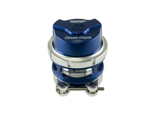 Turbosmart BOV Race Port hembra Gen V - Azul sin brida de soldadura (TS-0204-1141) 