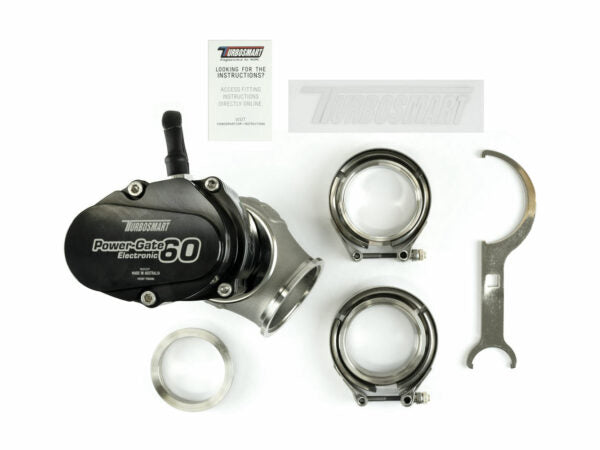 Turbosmart WG45 Gen V Power-Gate 60 Electronic Wastegate - Black