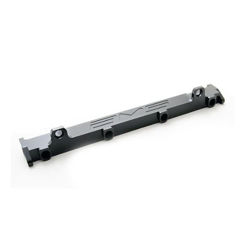 AMS Performance 03-07 Misubishi EVO VIII/IX CNC Machined Aluminum Fuel Rail - Black