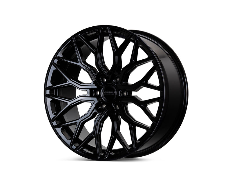 Vossen HF6-3 22x9.5 / 6x139.7 / ET20 / Cara profunda / 106.1 - Negro brillante (HF63-2G23)