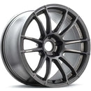 Gram Lights 57XR 18x9.5 +38 5x114.3 Rueda gris brillante