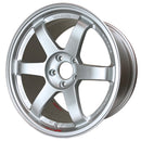 Rueda Volk Racing TE37SL 18x9.5 +22 5x114.3 en Diamond Silver