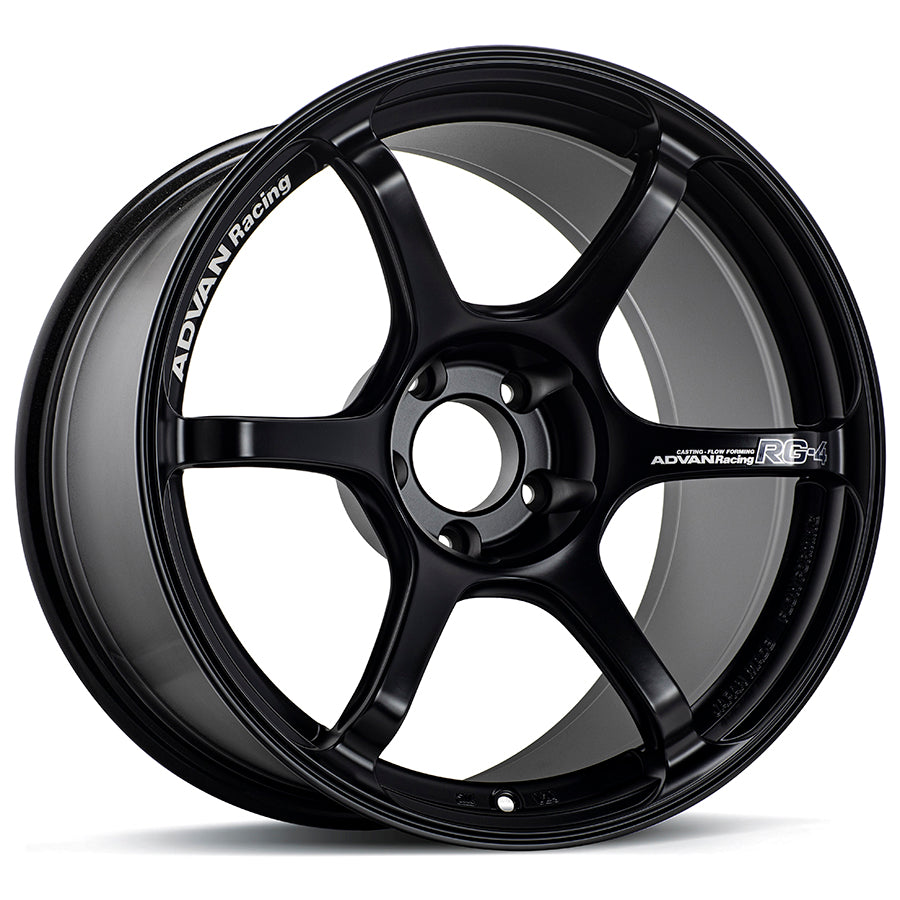 Advan RG-4 17x9 +35 5-114.3 Rueda negra semibrillante