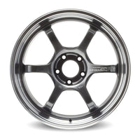 Advan R6 18x9.5 +45 5x120 Machining & Racing Hyper Black Wheel