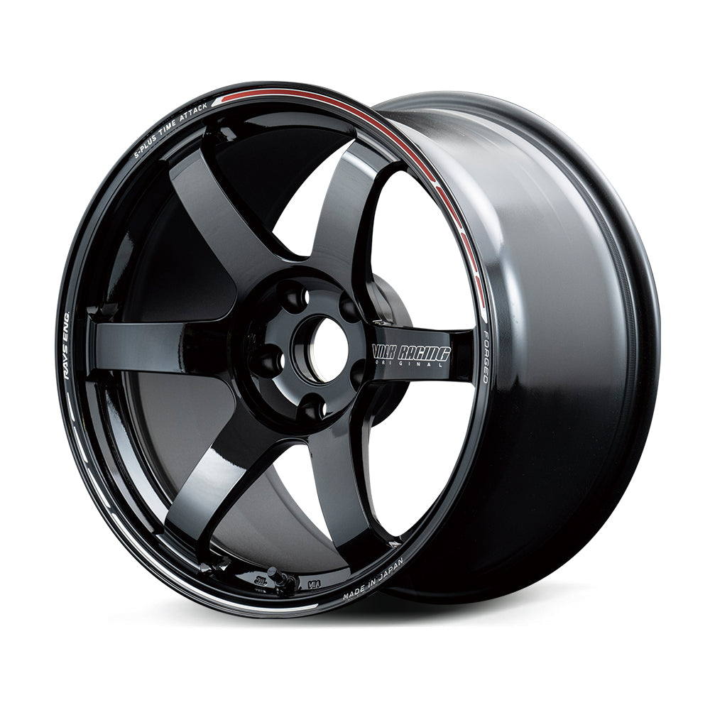 VOLK Racing TE37 Saga S-Plus 18" Time Attack Edition Wheel in Black Redot