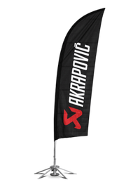 Akrapovic Self-standing flag set with tent flag kit | 801439 - Scratch & Dent