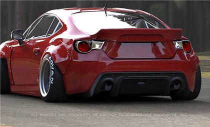 GReddy 13+ Scion FR-S Version 3 Greddy X Rocket Bunny 86 Aero Rear Aero Wing Only (17010240)