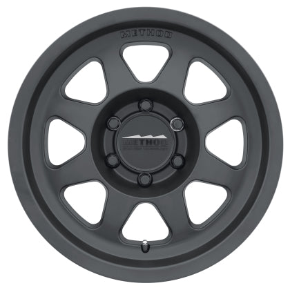 Method MR701 16x8 0mm Offset 6x5.5 106.25mm CB Matte Black Wheel | MR70168060500 Scratch & Dent