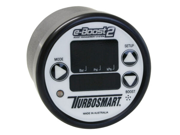 Unidad principal de repuesto Turbosmart EB2 de 66 mm con bisel negro y cara de calibre negro (número de pieza universal) (TS-0301-3006)