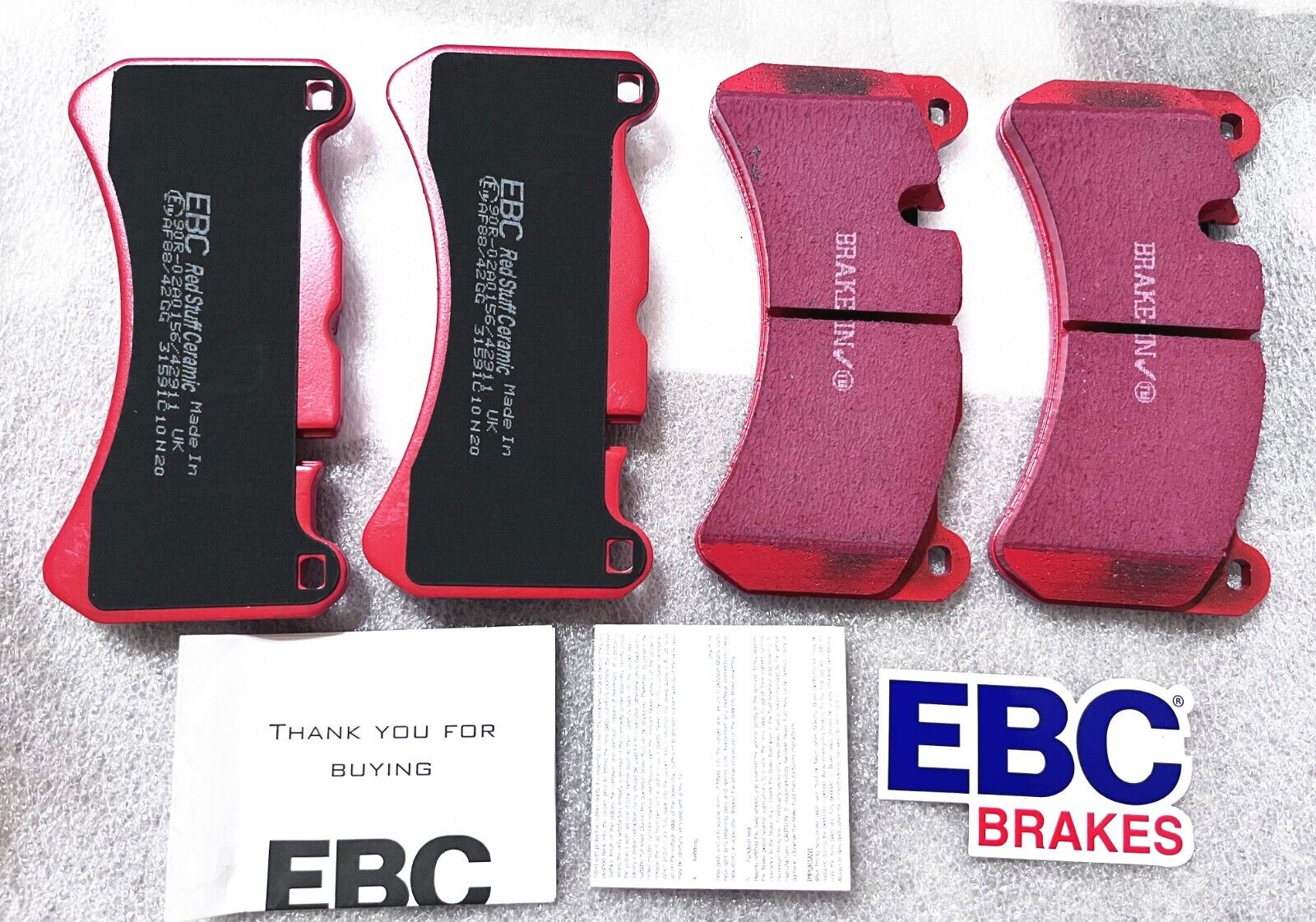 EBC 18-22 WRX STi Front Redstuff Brake Pads