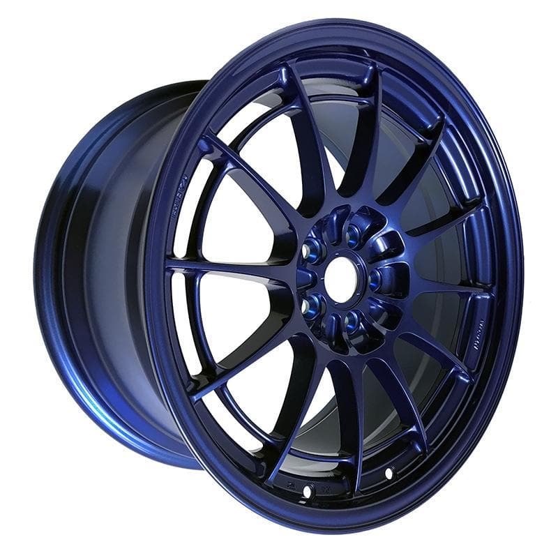 Enkei NT03+M - 18x9.5 +40 5x100 en rueda con pantalla azul (1 rueda)