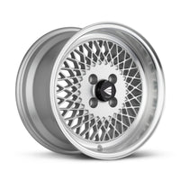 Enkei92 Classic Line 15x7 38mm Offset 4x100 Bolt Pattern Silver Wheel