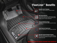 COBB 08-14 Subaru WRX / 08-14 STI / 09-10 2.5GT Front FloorLiner by WeatherTech - Black