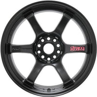 Gram Lights 57DR 18X9.5 +12 5-114.3 RUEDA NEGRA SEMI BRILLANTE