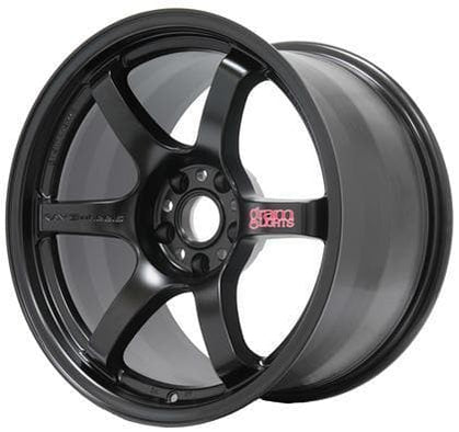 Gram Lights 57DR 18X9.5 +12 5-114.3 RUEDA NEGRA SEMI BRILLANTE