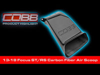 Cobb Ford 16-18 Focus RS / 13-18 Focus ST Redline Toma de aire de fibra de carbono (791460)