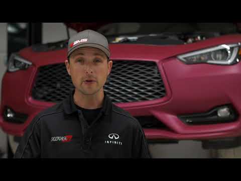 AMS Performance Infiniti Q50/Q60 Red Alpha Matte Carbon Intake Kit (ALP.28.08.0001-2)