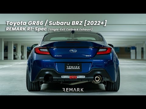 Observación 2022+ Toyota GR86 / Subaru BRZ T304 Sistema de escape Catback de acero inoxidable (RK-C1063T-04)