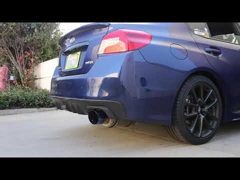 Escape Catback de salida única de titanio Revel Ultra Ti para 15-21 WRX/STi y 08-14 WRX (T60188R)