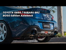 Observación 2022+ Subaru BRZ/Toyota GR86 Escape trasero con eje BOSO con punta de acero inoxidable (RO-TSZ8-SL)