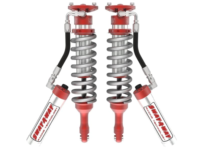 aFe 05-22 Toyota Tacoma L4 2.7L Sway-A-Way 2.5in Front Coilover Kit w/ Compression Adjusters (101-5600-19-CA)