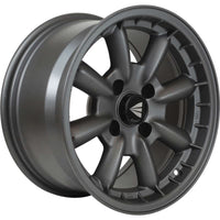 Enkei Compe 15x8" +25mm Offset 4x100 Bolt Pattern 72.6mm Bore Gunmetal Wheel