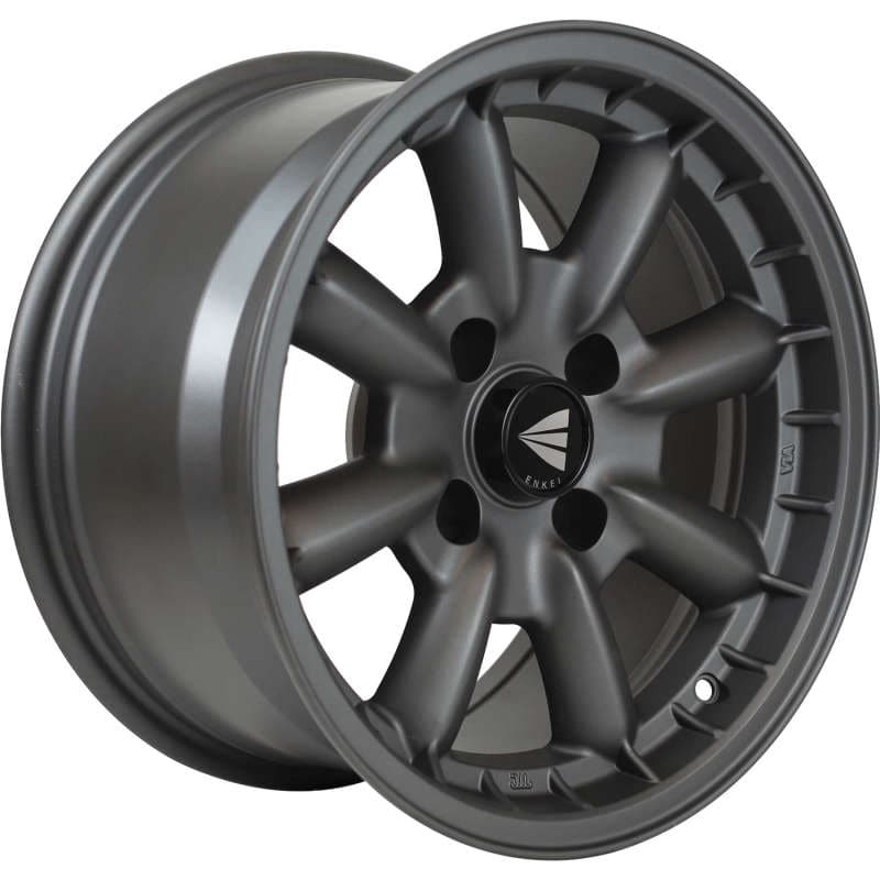 Enkei Compe 15x8" +25mm Offset 4x100 Bolt Pattern 72.6mm Bore Gunmetal Wheel