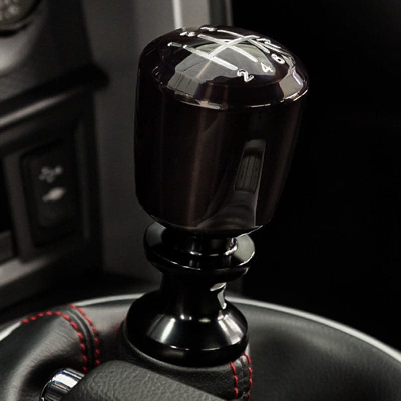 Raceseng Ashiko Shift Knob (Gate 3 Engraving) M10x1.5mm Adapter - Smoke Translucent