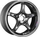 SSR GTX03 18x9.5 5x114.3 + Rueda metálica de pistola compensada de 38 mm 