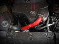 aFe 2021 Toyota Supra GR (A90) I4-2.0L (t) B48 BladeRunner Red 2-3/4in Aluminum Charge Pipe